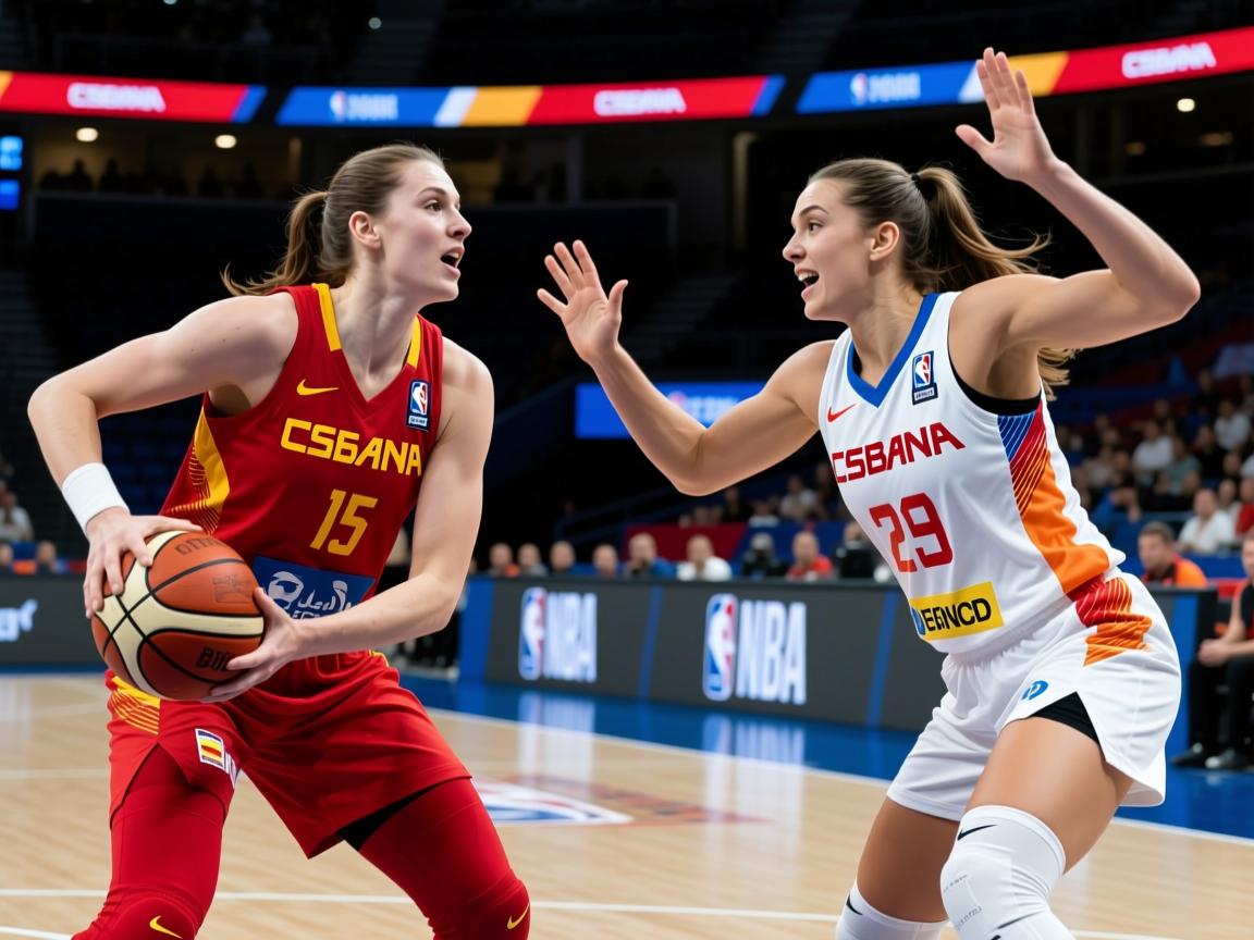 西班牙女篮全力以赴,击败荷兰晋级半决赛 第3张