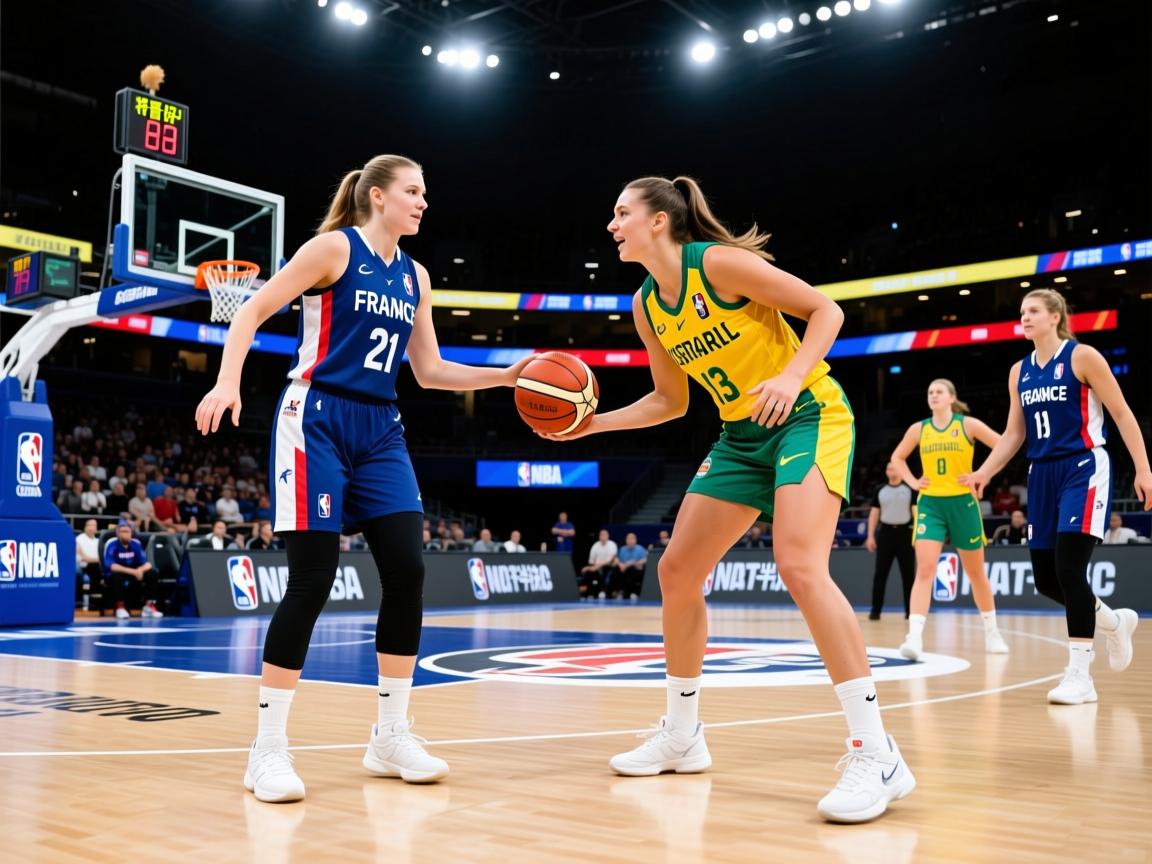 法国女篮力克澳大利亚，将晋级半决赛  第2张
