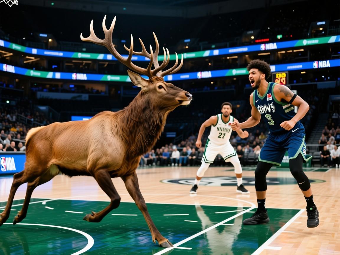 雄鹿队大胜森林狼，遥遥领先对手  第3张