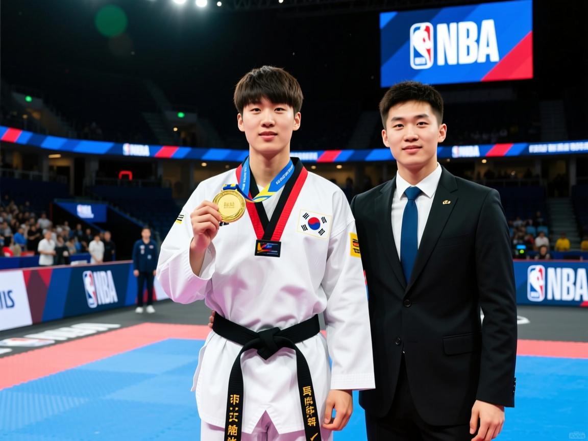 跆拳道比赛落幕，韩国选手斩获金牌